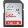 SanDisk Ultra 512Go SDXC Carte, jusqu'à 120 Mo/s, Classe 10, UHS-I, V1...