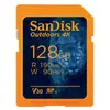 SanDisk Carte UHS-I 4K SDXC " Outdoors " 128 Go