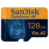 SanDisk Carte MicroSDXC UHS-I 4K " Outdoors " + adaptateur 128 Go