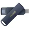 SanDisk Phone Drive - Clé USB - 64 Go - USB-C / Lightning - bleu ciel métallisé
