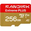 Carte Micro SD SANDISK Extreme PLUS microSD 256Go UHS-I