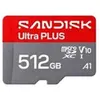 Carte mémoire micro SDXC SanDisk Ultra Plus 512 Go UHS-I