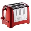 Grille-pain électrique Dualit Lite Gloss 2 Fentes - Rouge très brillant