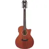 D'Angelico D'angelico Premier Fulton Ls Natural Mahogany Guitare ...