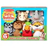 Coffret 6 Marionnettes Safari