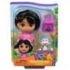 Spin Master Spin Master Poupee Dora 15 Cm + Figurine Babouche Dora