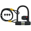 Antivol Velo SIGTUNA - Jaune - Câble 1,2m - 16mm - 3 Clés de Sécurité