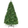 GOPLUS Sapin de Noël Artificiel 225CM Lumineux avec Pommes de Pin, Feu...