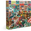 Eeboo Puzzle Du Marché Vert Anglais 1000 Pièces
