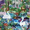 Eeboo Puzzle Des Canards Dans La Clairière 1000 Pièces
