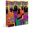 eeBoo FIND YOUR VOICE - 1000 stukjes.