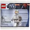 Lego Star Wars TC-14 droid chrome silver exclusief figuur 5000063