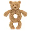 Jellycat Hochet Bartholomew l'ours (18 cm)