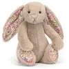 Jellycat Peluche Bashful Lapin en fleurs Beige (18 cm)