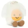 Jellycat Peluche Amuseable Oeuf à la coque Mariée (14 cm)