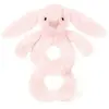 Hochet Bashful Lapin Rose (18 cm)