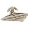 Jellycat Knuffels - Bashful Silver Bunny - Konijn - Grijs - Knuffel - 31 cm