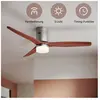 Sonni - Ventilateur de plafond 52' avec éclairage et télécommande 3 la...