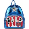 Disney Loungefly Captain America - Cosplay Rugtas - Blauw