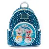 Sac à dos Loungefly Snowman Mickey & Minnie