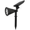 SILAMP Spot à piquer led Solaire pour Jardin 2W 5.5V dc (4 led) - Blanc