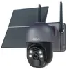 Xega 3G/4G LTE Caméra de Surveillance Solaire 2K avec Panneau Solaire de 20W et Batterie de 20,000mAh