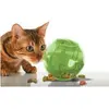 1 balle (bleue) Petsafe SlimCat Balle à nourriture pour chat