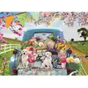 Cobble Hill puzzle 500 pieces - Country truck in spring