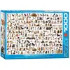 Puzzle Eurographics - Le monde des chiens, 1000 pièces