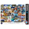 Puzzle Eurographics - Globetrotter mondial, 1000 pièces
