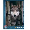 Puzzle Eurographics - Loup gris, 1000 pièces