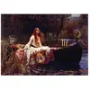 Eurographics Waterhouse : The Lady of Shalott, 1888 6000-1133