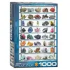 Puzzle Eurographics - Minéraux du monde, 1000 pièces
