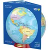 Eurographics Boîte de puzzle Carte du monde - 550 pièces en boîte méta...