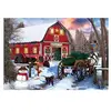 Eurographics Grange de Noël boîte de puzzle 550 pièces (550 pièces)