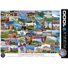Puzzle Eurographics - Globetrotter France, 1000 pièces