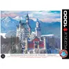 Puzzle Eurographics - Neuschwanstein en hiver, Allemagne, 1000 pièces