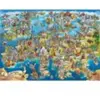 Eurographics Carte Folle de L'Europe 8220-6129