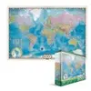 EurographicsPuzzles - Carte du monde - puzzle - 2000 pièces