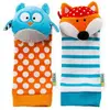 BBLUV Chaussettes d'éveil Duö hibou et renard