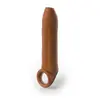 PIPEDREAMS | Pipedreams Sleeve Uncut 17,78 Cm W Strap Caramel