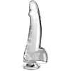 Pipedream King Cock Clear 7.5 Inch Balls