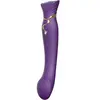 ZALO Queen PulseWave vibrator - Amethyst Paars