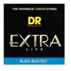 DR Strings BEAUTIES 45-105 Jeu de Cordes pour Guitare Basse Noir