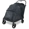 WonderFold PFM Medium   huisdierenbuggy   grijs   inklapbaar