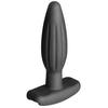 Plug Anal Petite taille Silicone Rocker Noir ElectraStim NS6948