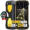 Blackview BV7300 Smartphone Robuste 6.67" 256Go 50MP 15000mAh Orange a...