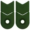 All Mountain Style Protection de Pédale Defender | Protection Supplémentaire Durable et Solide | Évite les Rayures et Chocs | Légère, N'absorbe Pas l'Eau ni la Boue, Vert