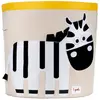 3 sprouts Sac à jouets Zebra - Tissu