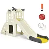 Toboggan COSTWAY pour Enfant 6 en 1 - Glisse de 140 CM, 3-8 Ans Tobog....